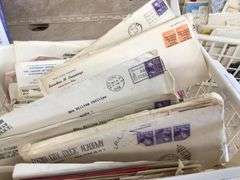 VINTAGE LETTERS, HANDWRITTEN CARDS,  POSTCARDS ETC. MOSTLY FROM THE 1940'S