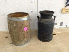 NAIL KEG AND CREAM CAN