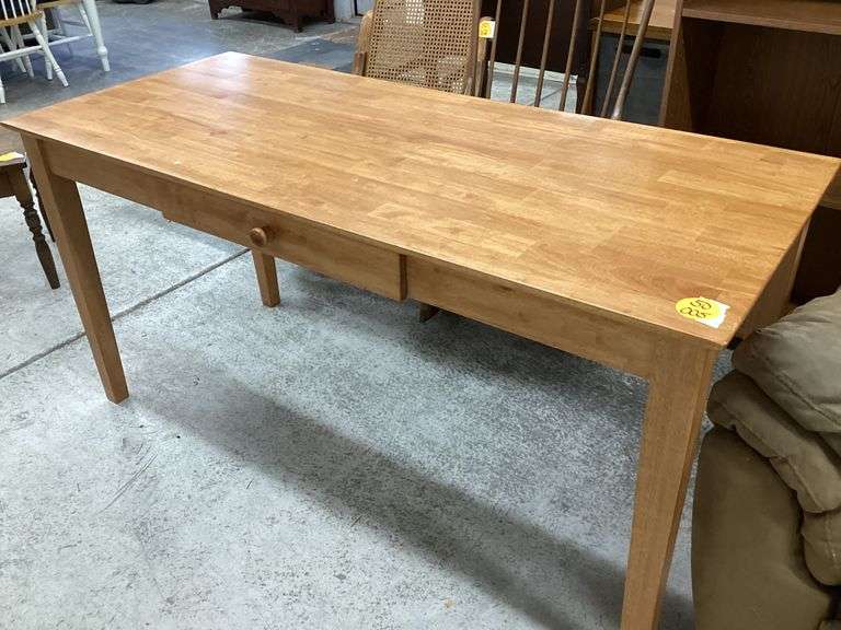 BARE FURNITURE LIBRARY TABLE W/DRAWER