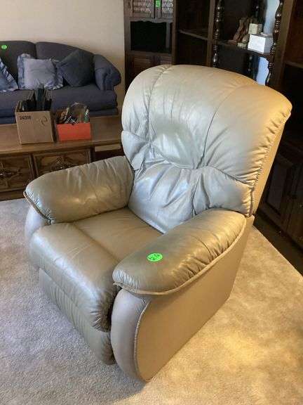 LAZ-Y-BOY LEATHER ROCKER RECLINER