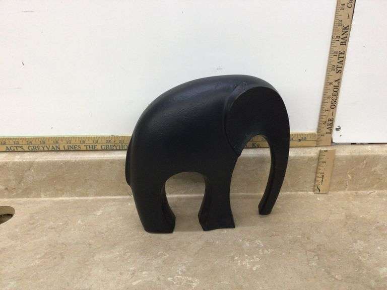 10”X11” ABSTRACT AFRICAN BUSH ELEPHANT STATUE