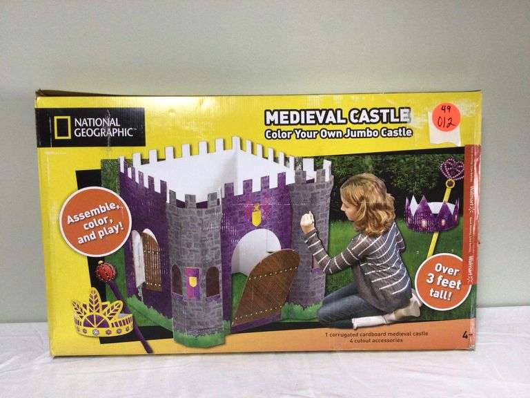 NEW IN BOX NATIONAL GEOGRAPHIC BUILDABLE MEDIEVIL CASTLE