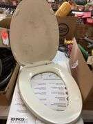 FIREPLACE FAN UNITS (1 NEW AND 1 PARTS ONLY) AND TOILET SEAT