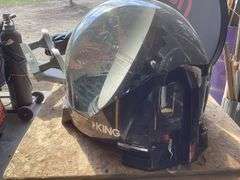 RV SATELLITE DISH AND CABLES