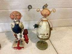 4 CHRISTMAS FIGURINES