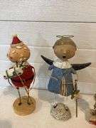 4 CHRISTMAS FIGURINES