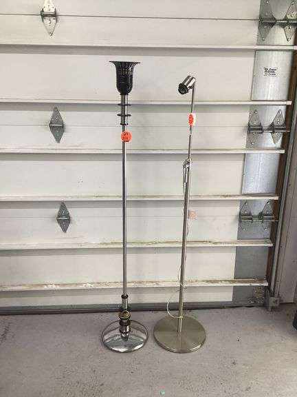 2 FLOOR LAMPS