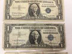 3 1957 $1 SILVER CERTIFICATE