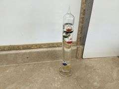 GALILEO GLASS THERMOMETER