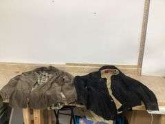LEVI STRAUSS AND ARROW CORDUROY FLEECE LINED SHIRTS - SIZE L & XL