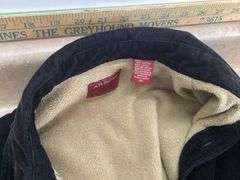 LEVI STRAUSS AND ARROW CORDUROY FLEECE LINED SHIRTS - SIZE L & XL