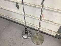 2 FLOOR LAMPS