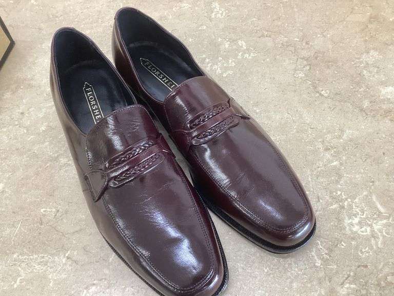 FLORSHEIM WINE DRESS SHOES