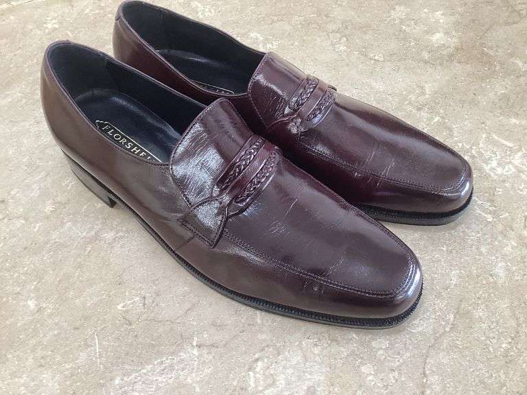 FLORSHEIM WINE DRESS SHOES