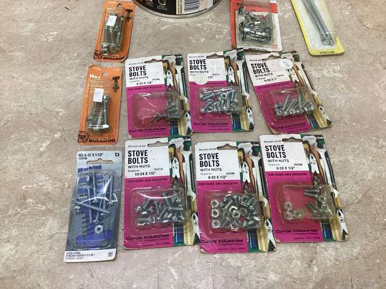 STOVE BOLTS AND HEXHEAD BOLTS