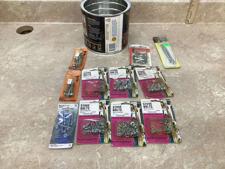 STOVE BOLTS AND HEXHEAD BOLTS