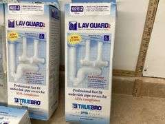 6 LAV GUARD UNDER SINK PIPE COVERS