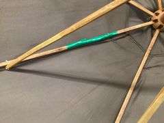 6' BISTRO UMBRELLA(HAS BEEN REPAIRED)