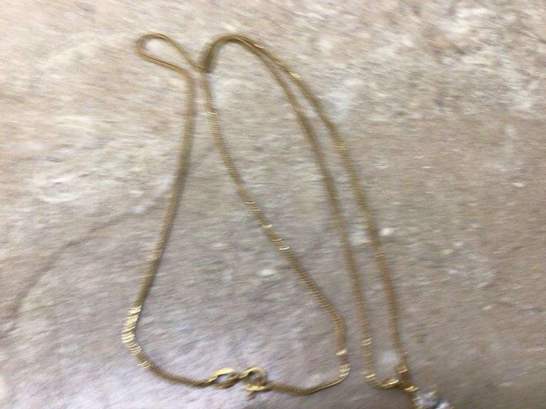 18K GOLD NECKLACE