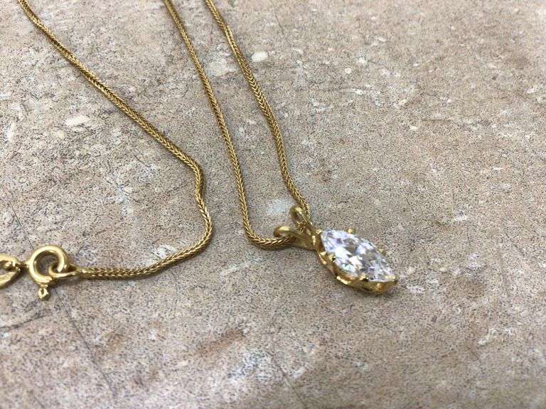 18K GOLD NECKLACE