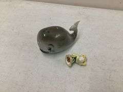 JONAH AND THE WHALE SALT AND PEPPER SHAKER SET