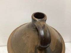 LARGE CROCK JUG(HAS CHIP ON BOTTOM RIM)