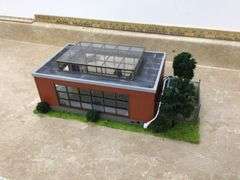 "O" SCALE MODEL TRAIN MENARDS POWER PLANT