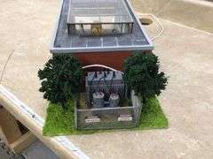 "O" SCALE MODEL TRAIN MENARDS POWER PLANT