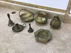 ASSORTED BRASS PIECES
