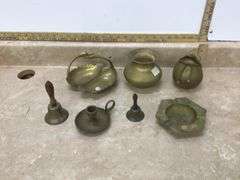 ASSORTED BRASS PIECES