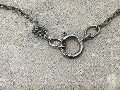 STERLING SILVER CHAIN AND RING