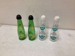 FAYGO AND UP-TOWN POP BOTTLE SALT AND PEPPER SHAKER SETS
