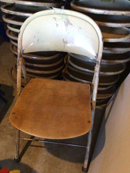 48 FOLDING CHAIRS