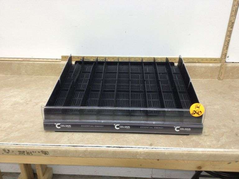 CELSIUS STORE DISPLAY - Currie Auction Service