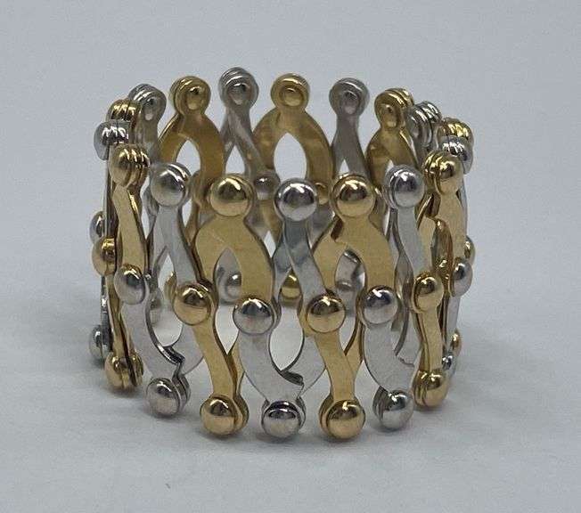 18kt Gold Expandable Ring 10.8g - Dixon's Auction at Crumpton