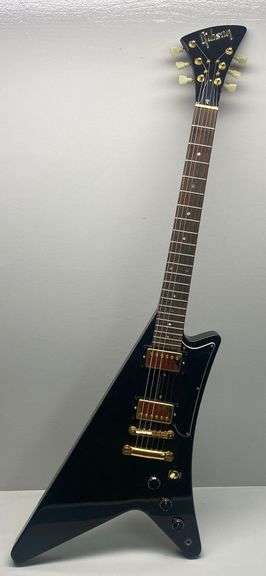 1983 Gibson Moderne Guitar Black/Gold