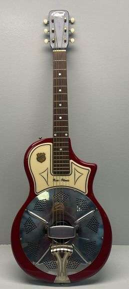 1950s National Res-o-Phonic Guitar in Red