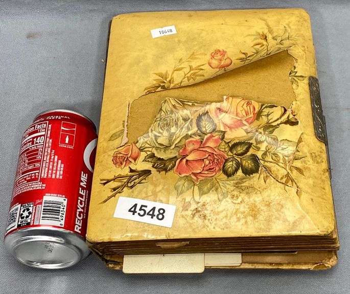 Antique Photograph Album Dixon's Auction at Crumpton