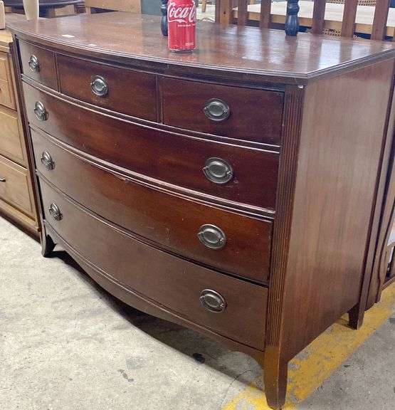 Vintage Mahogany Dresser, Scratches