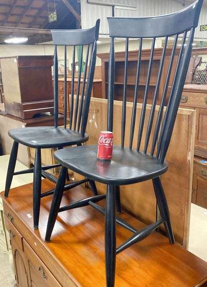 Pair Canadian MCM Side Chairs