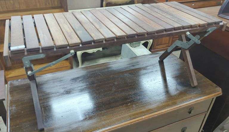 Teak Bench, As-Is
