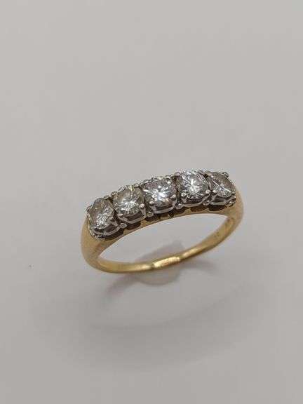 14Kt Gold 1.0 Ctw Diamond Band/Ring 3.0G