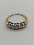 14Kt Gold 1.0 Ctw Diamond Band/Ring 3.0G