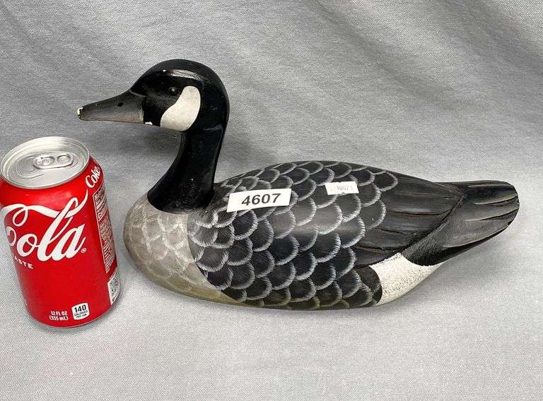 Canada Goose Decoy Dixon's Auction at Crumpton