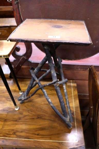 Antique Adirondack Twig Stand
