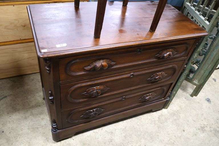 Victorian Walnut Dresser