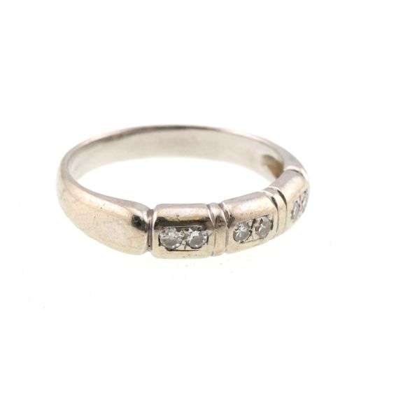 14k Gold Vintage 0.30 ct Diamond Band/Ring 5.0g