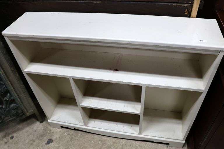 Painted Farmhouse Bookshelf