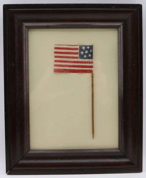 U.S. Civil War Era Confederate Sympathizer Seven Star Parade Flag