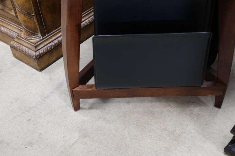 MCM End Table with Magazine Holder